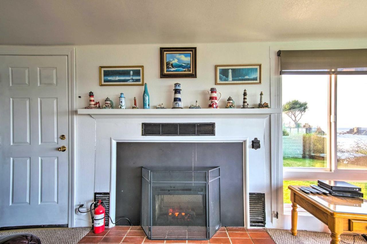 Cliffside Lighthouse Beach Home With Ocean View Coos Bay Extérieur photo